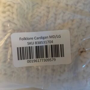NEVER OPENED TAYLOR SWIFT FOLKLORE CARDIGAN 2024 BRAND NEW